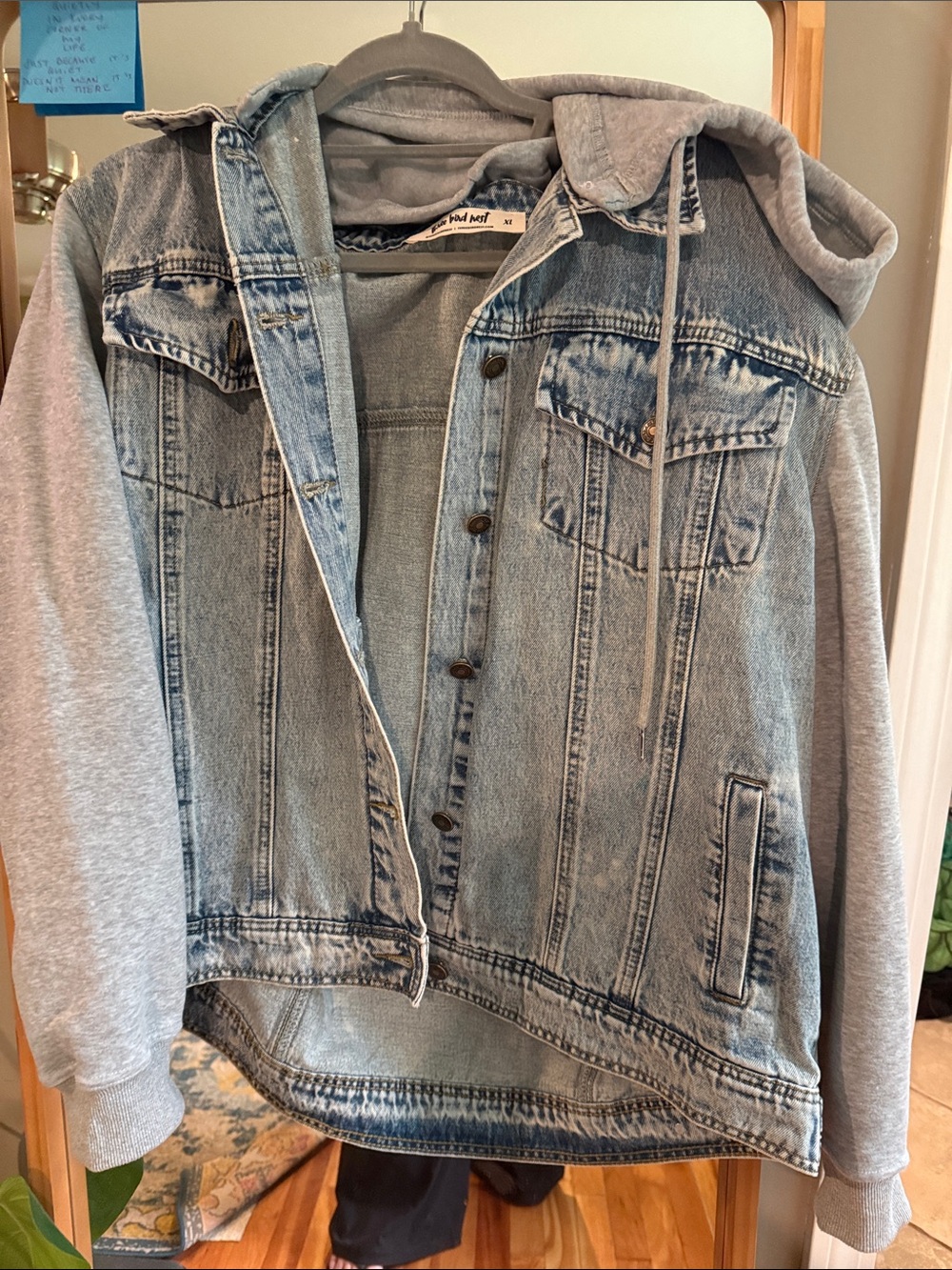 Three Bird Nest Light Blue Denim Jacket